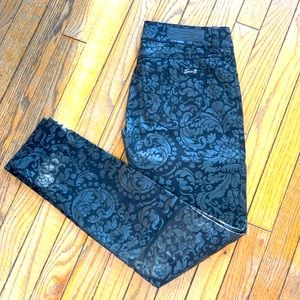 Seven Jeans, black jeans, size 27, coated design